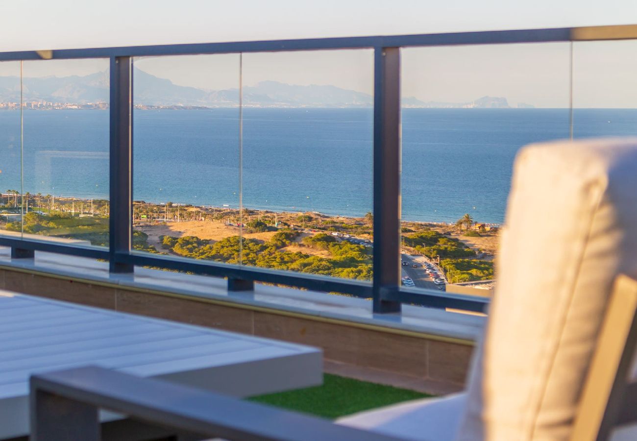 Apartament w Gran Alacant - The Icon - Lujo con Vistas al Mar 