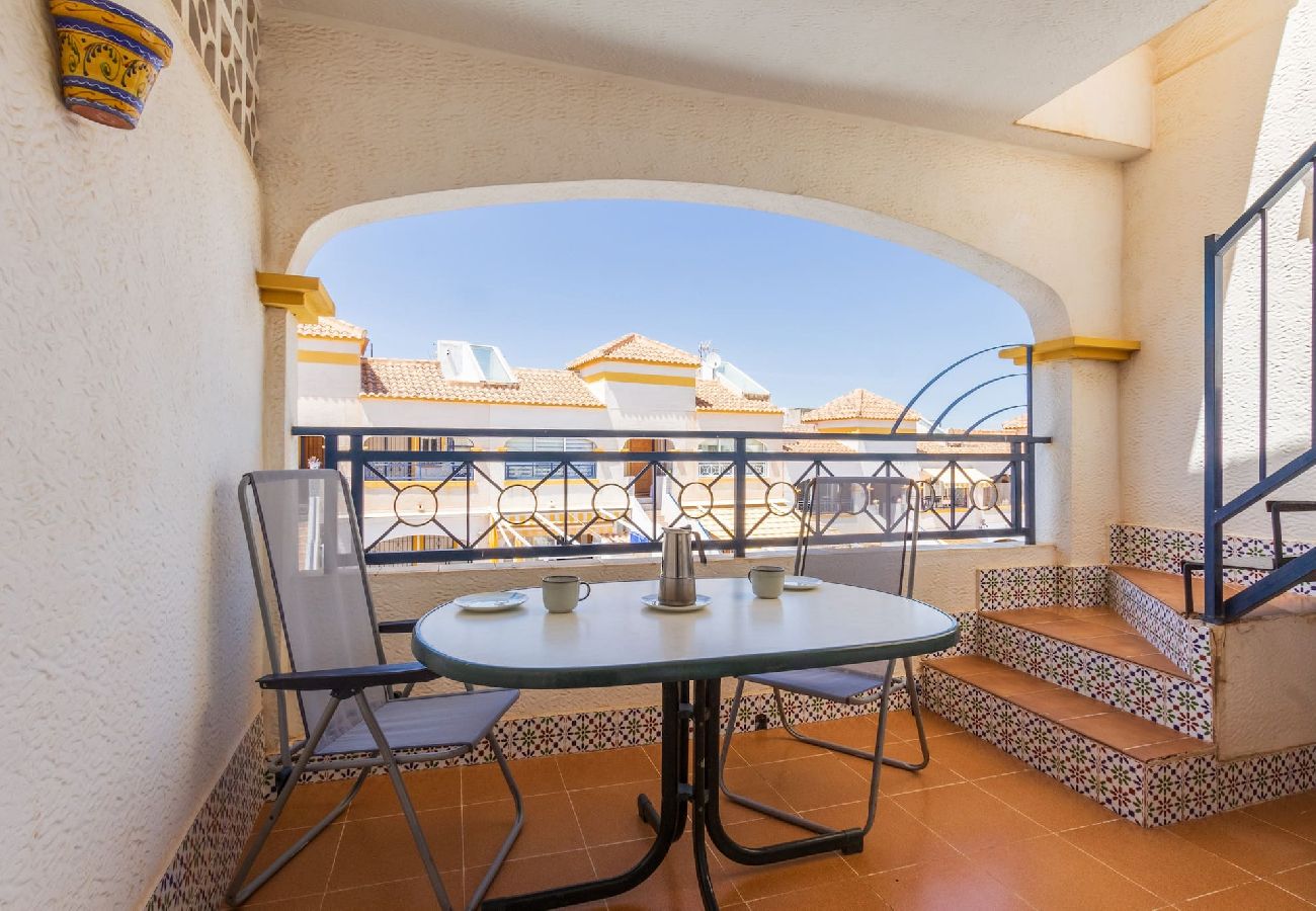 Bungalow w Gran Alacant - The Wave - 3 bedr. + terrace + pool 