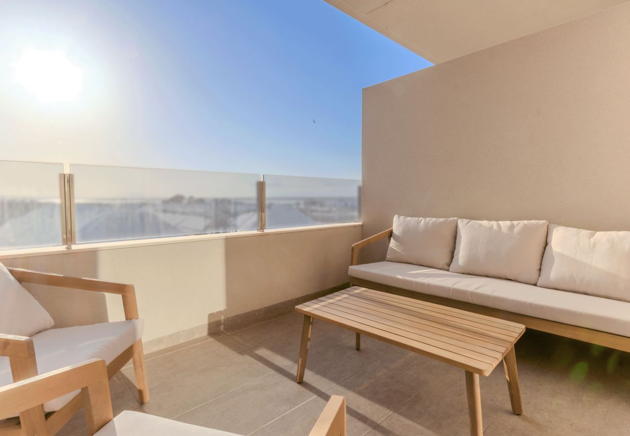Apartament w santa pola - Moderno piso frente al mar (+11 días temporada)