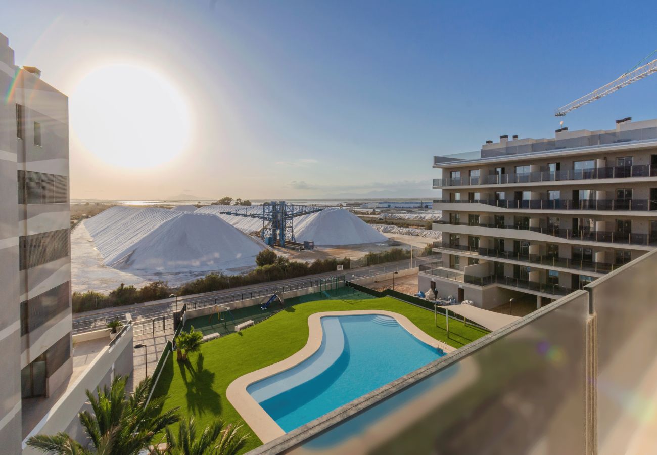 Apartament w santa pola - Moderno piso frente al mar (+11 días temporada)