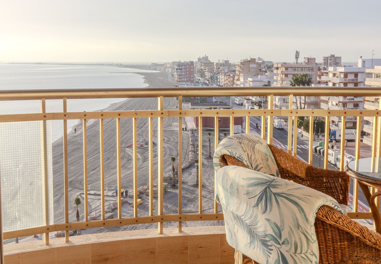 Apartament w santa pola - Balcón frente al mar