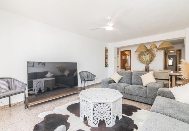 Apartament w Santa Pola - Enrome piso para el descanso frente a la playa