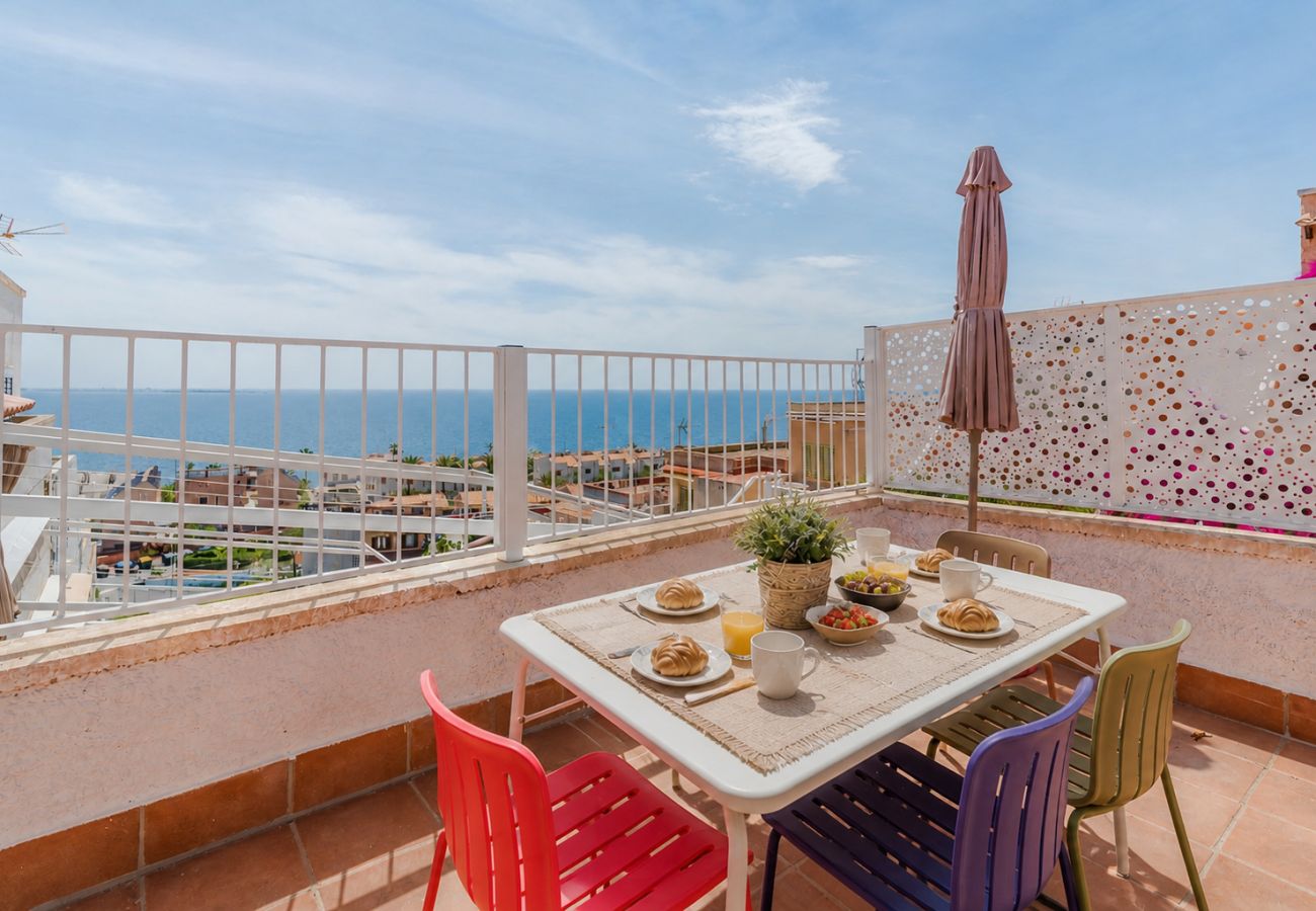Bungalow w santa pola - Mirador del Este con Gran Terraza y Vistas al Mar