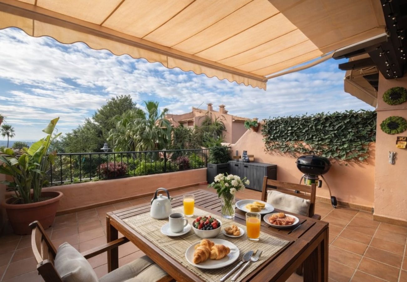 Bungalow w Finestrat - Villa tranquila con terraza y vistas - Mirador de Sierra Cortina