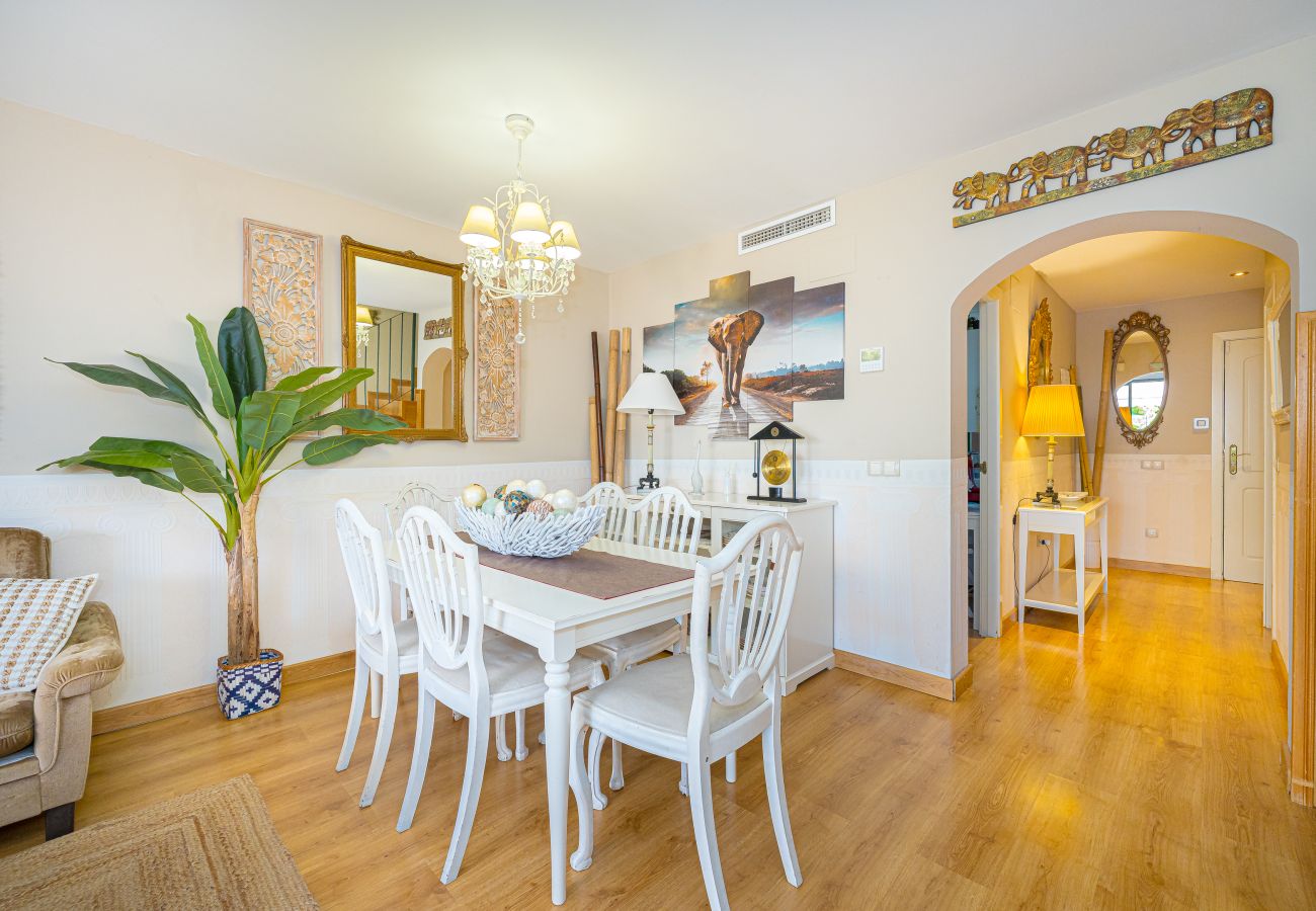 Bungalow w Finestrat - Villa tranquila con terraza y vistas - Mirador de Sierra Cortina