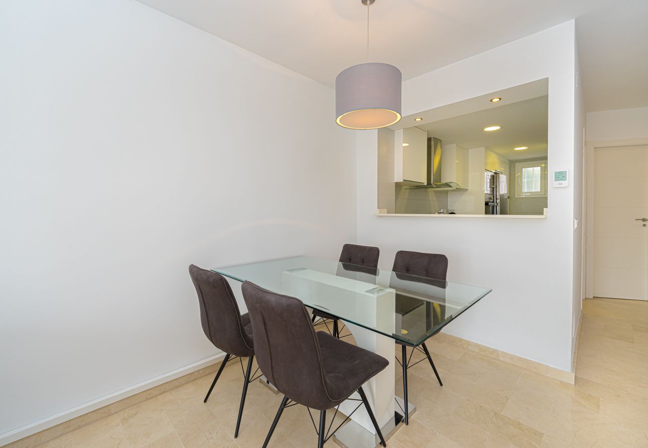 Dom w Finestrat - Casa con BBQ y piscina comunitaria - Golf Badía, Finestrat